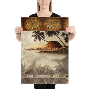 Fine Art Paper Prints Vertical: Fine Art Paper Print - Island Song