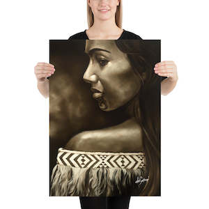 Fine Art Paper Print - Wahine
