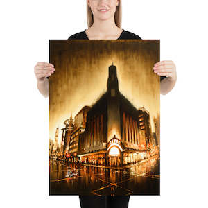 Fine Art Paper Prints Vertical: Fine Art Paper Print - Opening Night