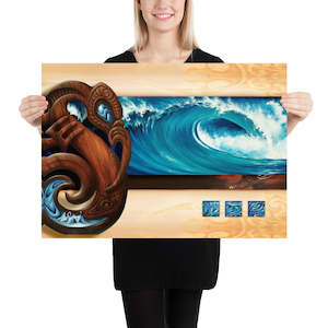 Fine Art Paper Prints Horizontal: Fine Art Paper Print - Break Free