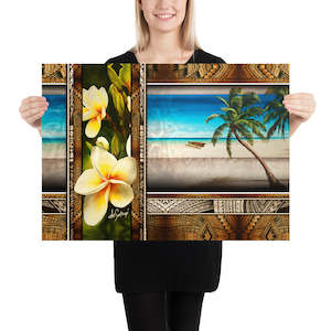 Fine Art Paper Prints Horizontal: Fine Art Paper Print - Pacific Beat
