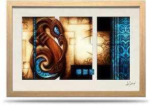 State of Grace - 24"x36" Framed Canvas Triptych