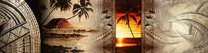 12x48 Canvas Horizontal: Samoa - 12"x48" Canvas Print