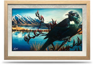 24x36 Framed Canvas Prints Horizontal: Native Elegance - 24"x36" Framed Canvas Print