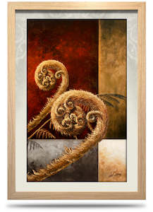 Into the Light - 24"x36" Framed Canvas Print