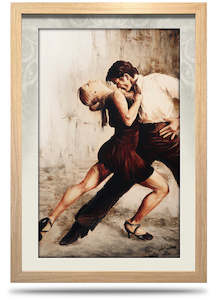 24x36 Framed Canvas Prints Vertical: Breathless - 24"x36" Framed Canvas Print