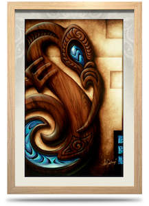 24x36 Framed Canvas Prints Vertical: State of Grace VERT - 24"x36" Framed Canvas Print