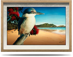 A2 Framed Canvas Prints Horizontal: The Observer - A2 Framed Canvas Print