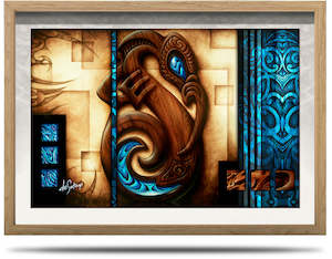 A2 Framed Canvas Prints Horizontal: State of Grace (Landscape) - A2 Framed Canvas Print