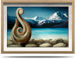 A2 Framed Canvas Prints Horizontal: Secluded Silence - A2 Framed Canvas Print