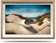 Sanddune Shadows - A2 Framed Canvas Print