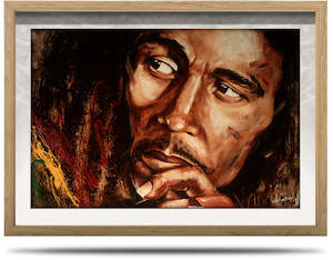 One Love - A2 Framed Canvas Print