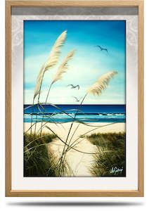 Summer's End - A2 Framed Canvas Print