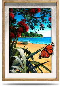 A2 Framed Canvas Vertical: Summer's Day - A2 Framed Canvas Print
