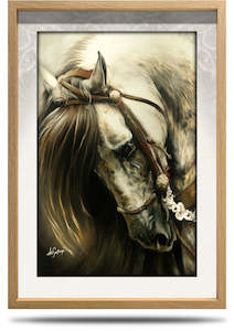 A2 Framed Canvas Vertical: Serenity - A2 Framed Canvas Print