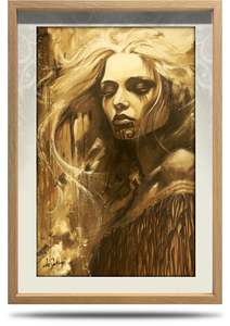 Canvas Prints Nz: Earth Angel - A2 Framed Canvas Print