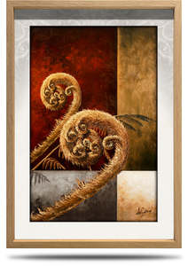 Canvas Prints Nz: Into the Light - A2 Framed Canvas Print