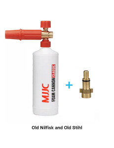 Snow Foam Lance Foam Guns: Foam Cannon Classic with Old Nilfisk and Old Stihl Connection