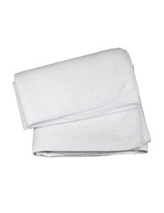 Microfiber Towels: Waffle Weave Microfiber Drying Towel - 60cm x 82cm White