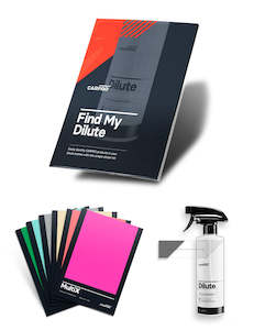 Sprayers Bottles Tops: Find My Dilute - 72pcs Sticker Pack