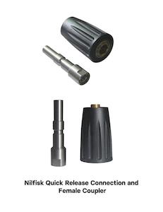 Heavy Duty Snow Foam Lance Connection - Nilfisk Quick Release and Female Coupler