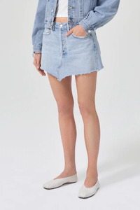 Agolde: Parker Angled Hem Skirt Intention