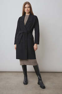 Sloan Coat Black