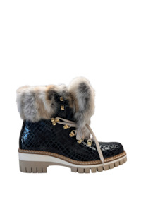 Karin Croco Boot Blue