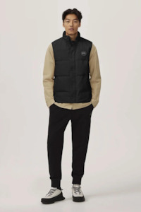 Mens: Garson Vest Black Label