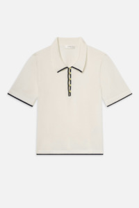 Frame: The Sport Polo Cream Multi
