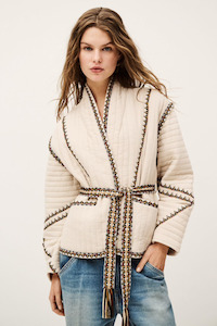 Ba Sh: Cliago Jacket Ecru