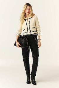 Beatrice Knit Cardigan Ecru