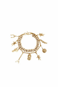 Team Spirit Charm Bracelet Gold