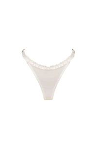 Lingerie: Celeste Thong Ivory