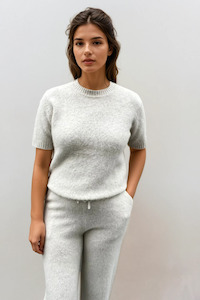 Lawson Short Sleeve Crew Light Grey