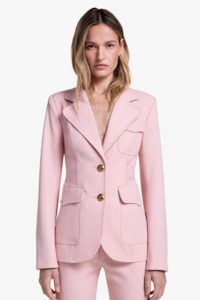 Smythe: Two Button Patch Pocket Blazer Ballet