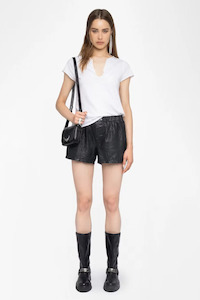 Zadig And Voltaire: Tunisien Henley Top White