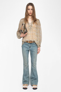 Zadig And Voltaire: Tamela Shirt Cloud