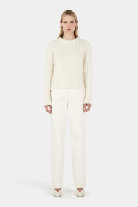 Stevie Knit Jumper Ivory