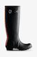 Original Tall Tri Colour Logo Boot Black
