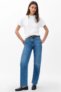 Tees: Kelly Boxy Jersey Tee White