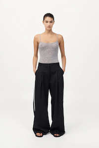 Camis: Baby Wool Cami Grey Marle