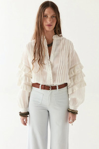 Blouses: Omara Blouse Merengue
