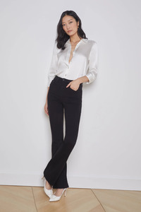 Bottoms: Ruth Straight Leg Black