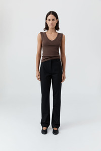 Fine Band Carter Trouser Black