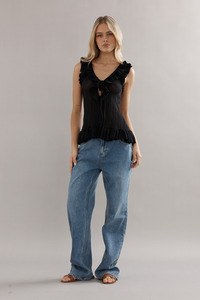 Caitlin Crisp: Darwin Tank Black