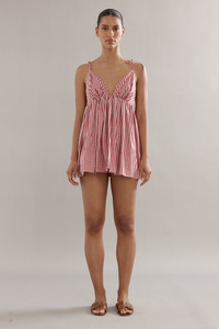 Caitlin Crisp: Esther Top Red Gingham