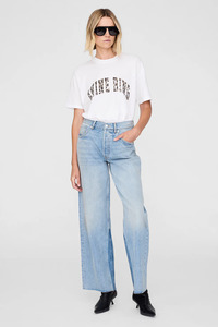 Anine Bing: Walker Tee Anine Bing Leopard