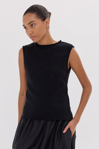 Tanks: The Rolled Edge Tank Black