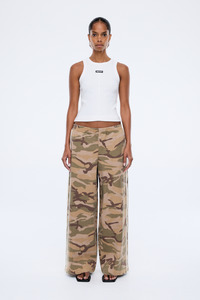 Bottoms: Tessa Wide Leg Pant Desert Camo